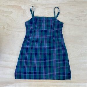 Urban Outfitters Plaid Mini Dress
